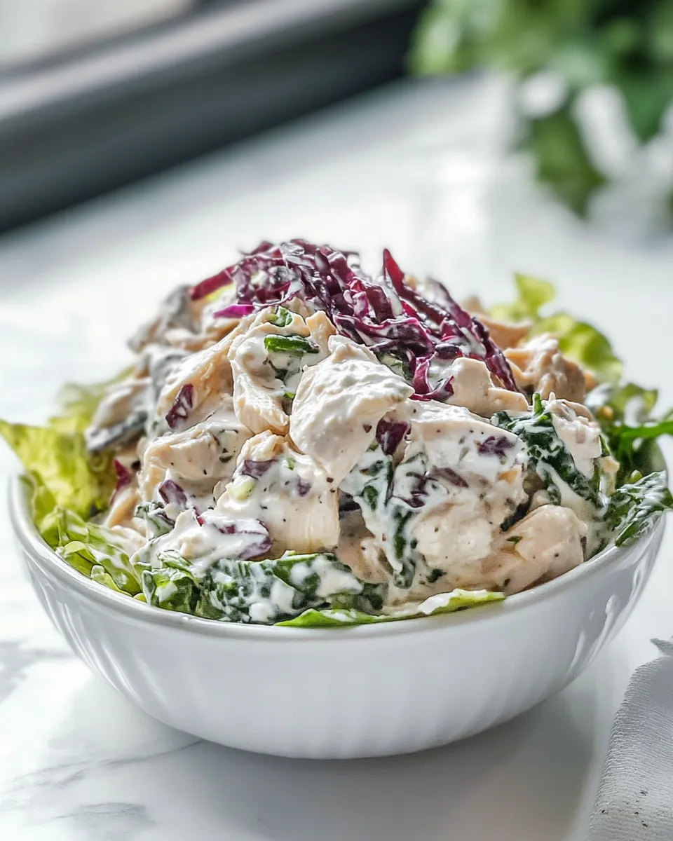Easy Healthy Chicken Salad Recipe recipe photo