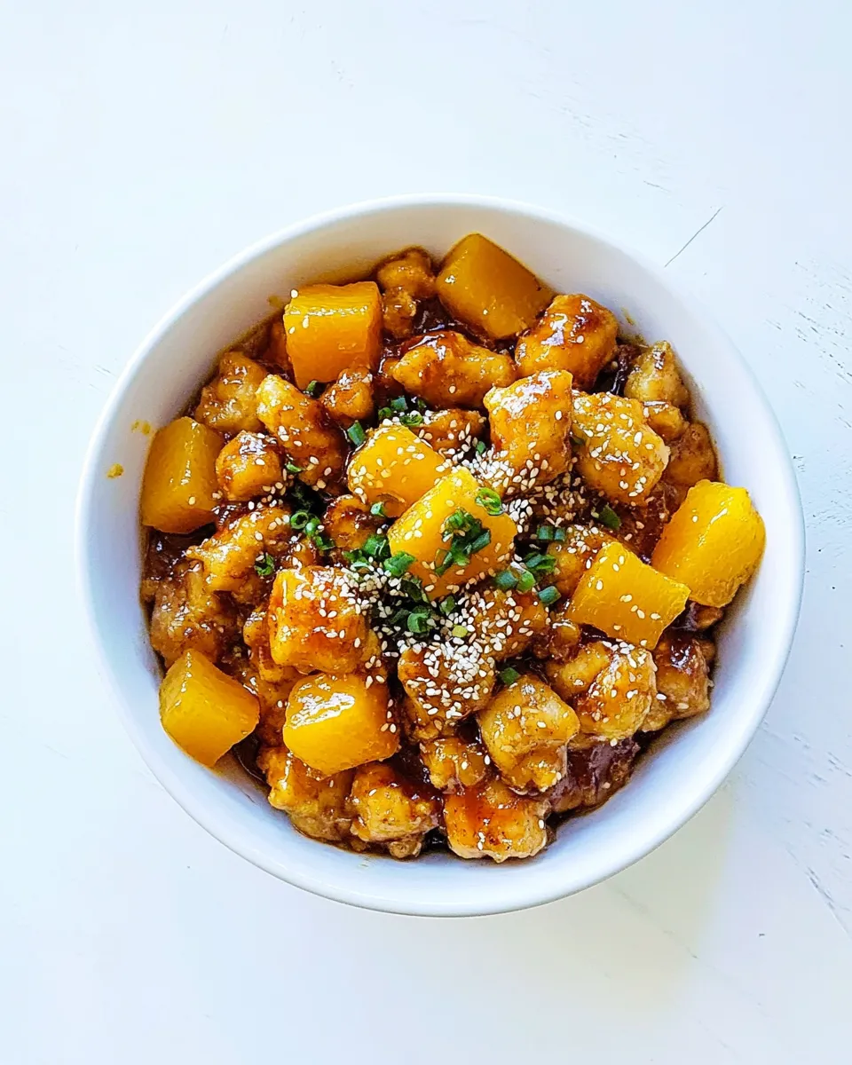 Classic Healthy Homemade Orange Chicken image