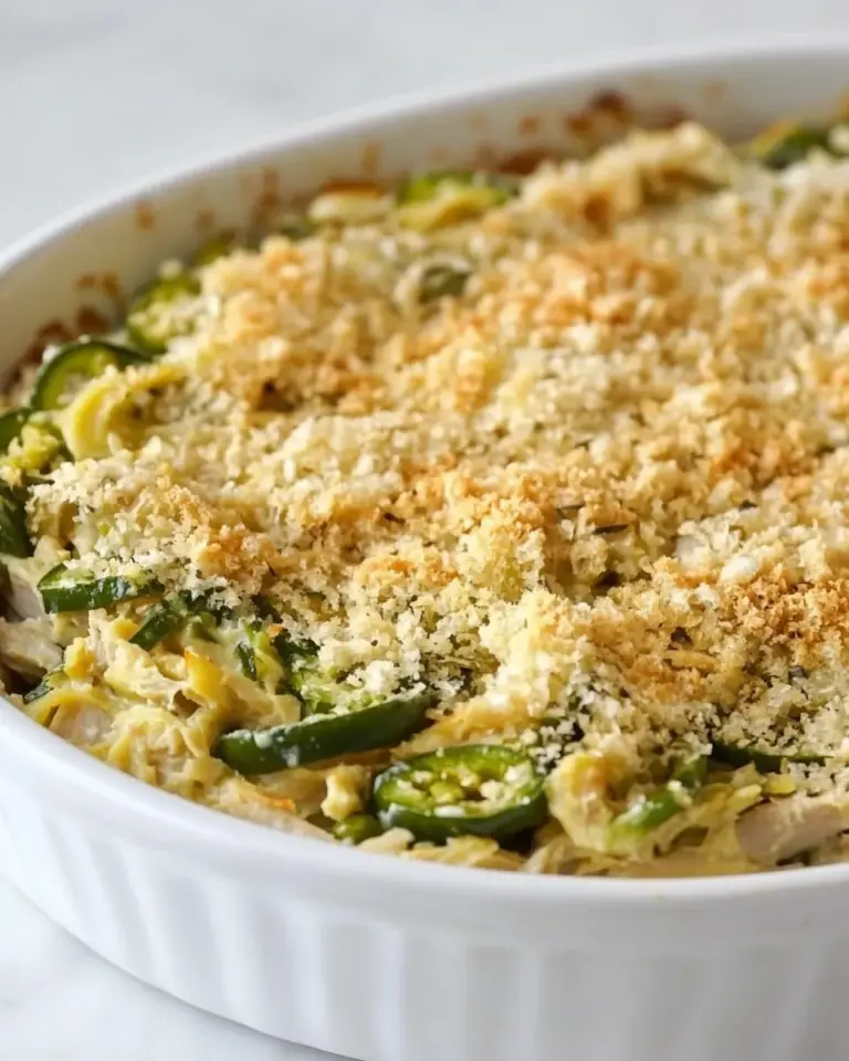 Homemade Healthy Jalapeno Tuna Casserole recipe photo