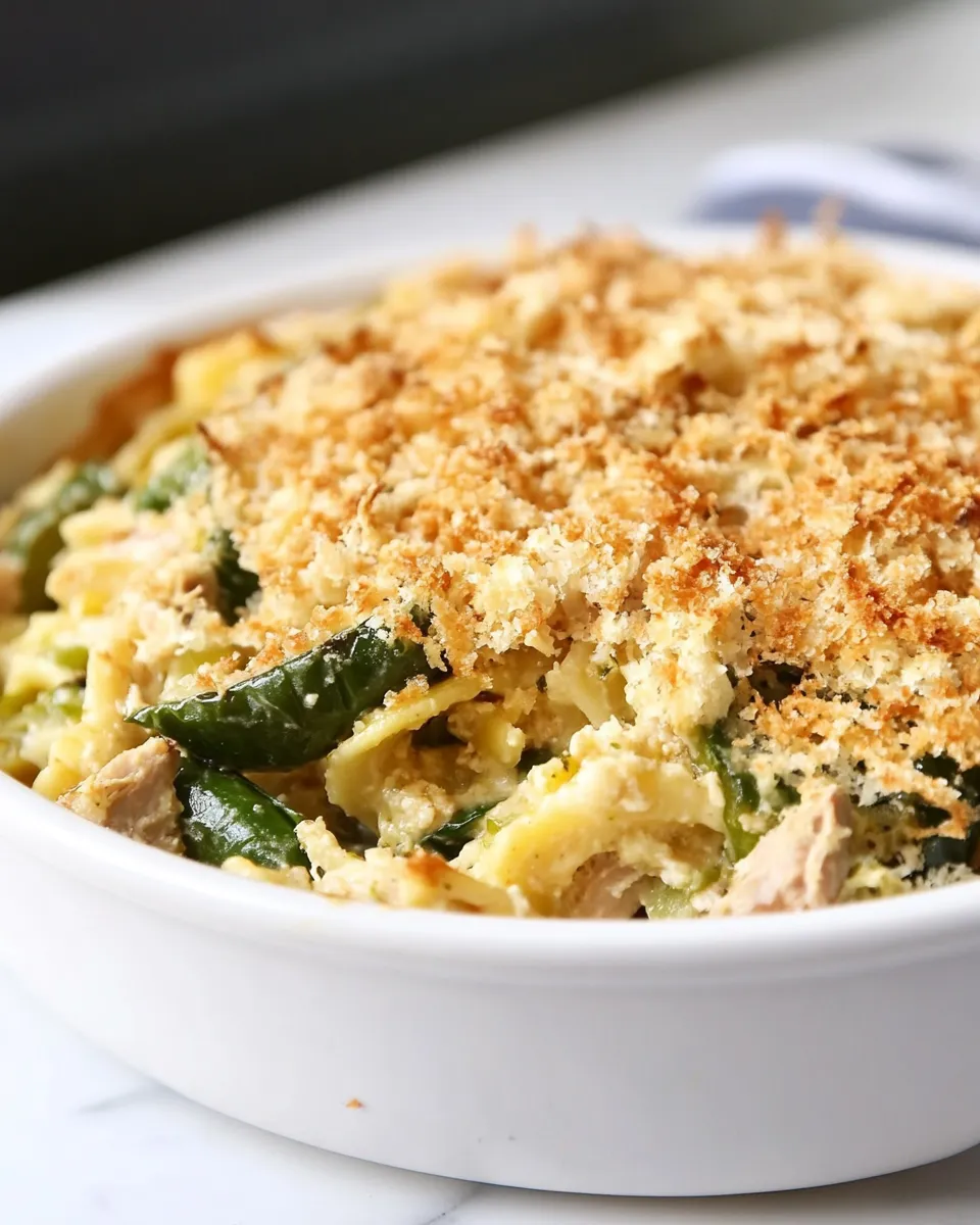 Easy Healthy Jalapeno Tuna Casserole food shot