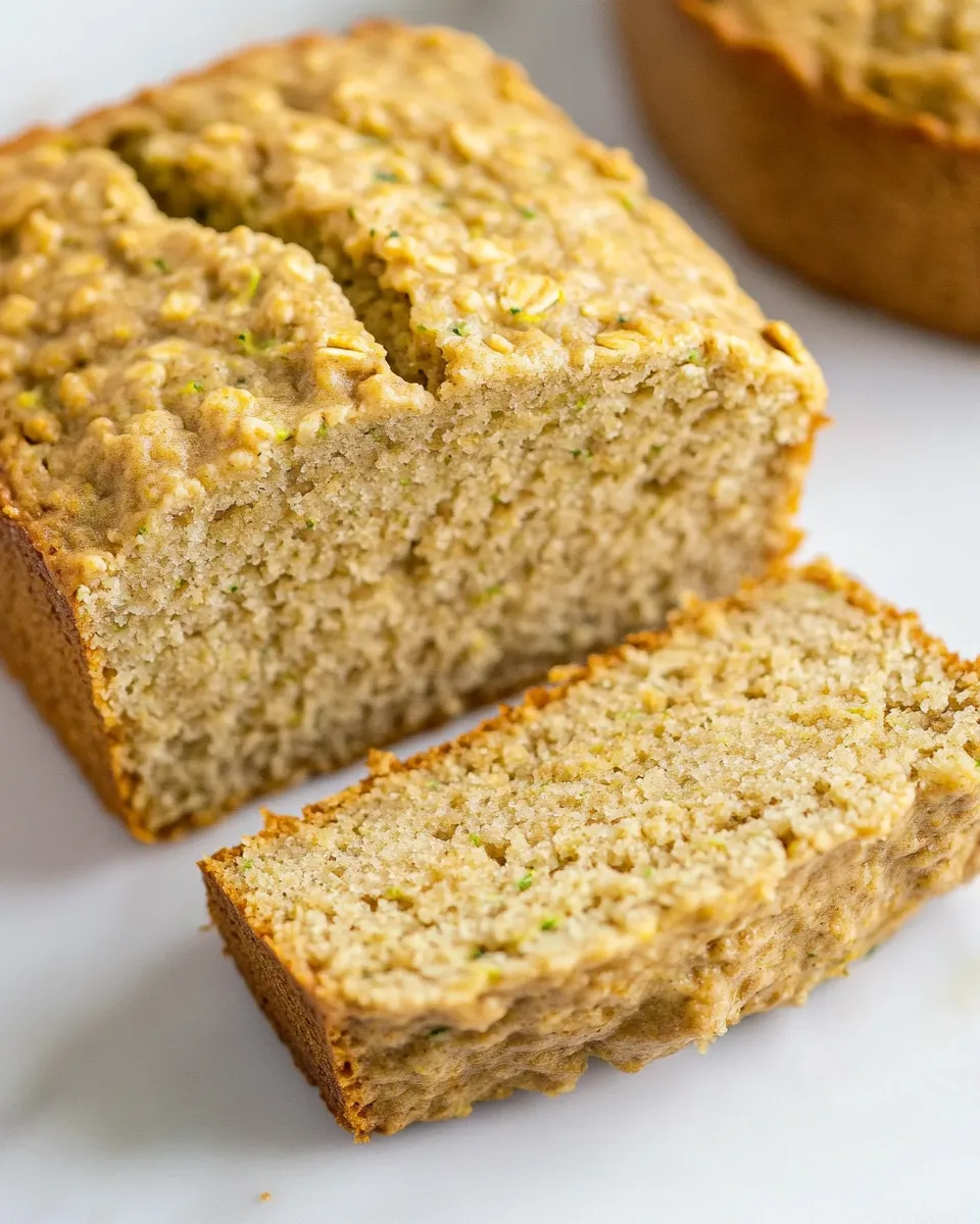 Classic Healthy Oatmeal Greek Yogurt Zucchini Bread dish photo