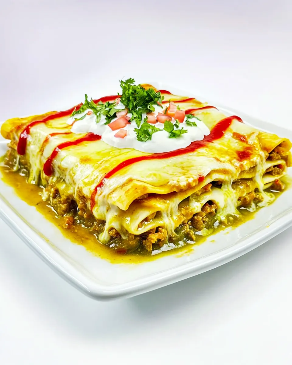 Easy Healthy Tex-Mex Lasagna recipe photo