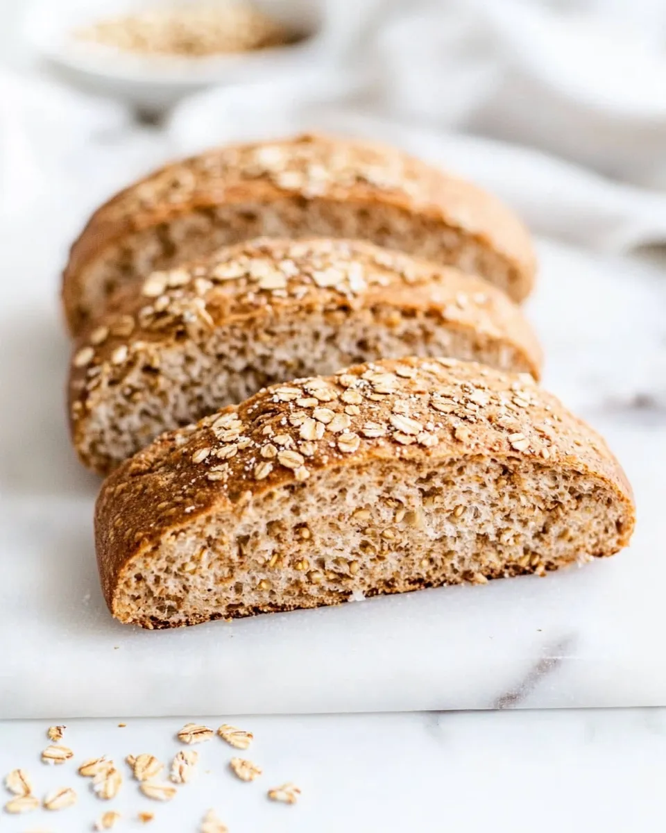 Homemade High Protein Bread (Oat Sandwich Rolls) recipe photo