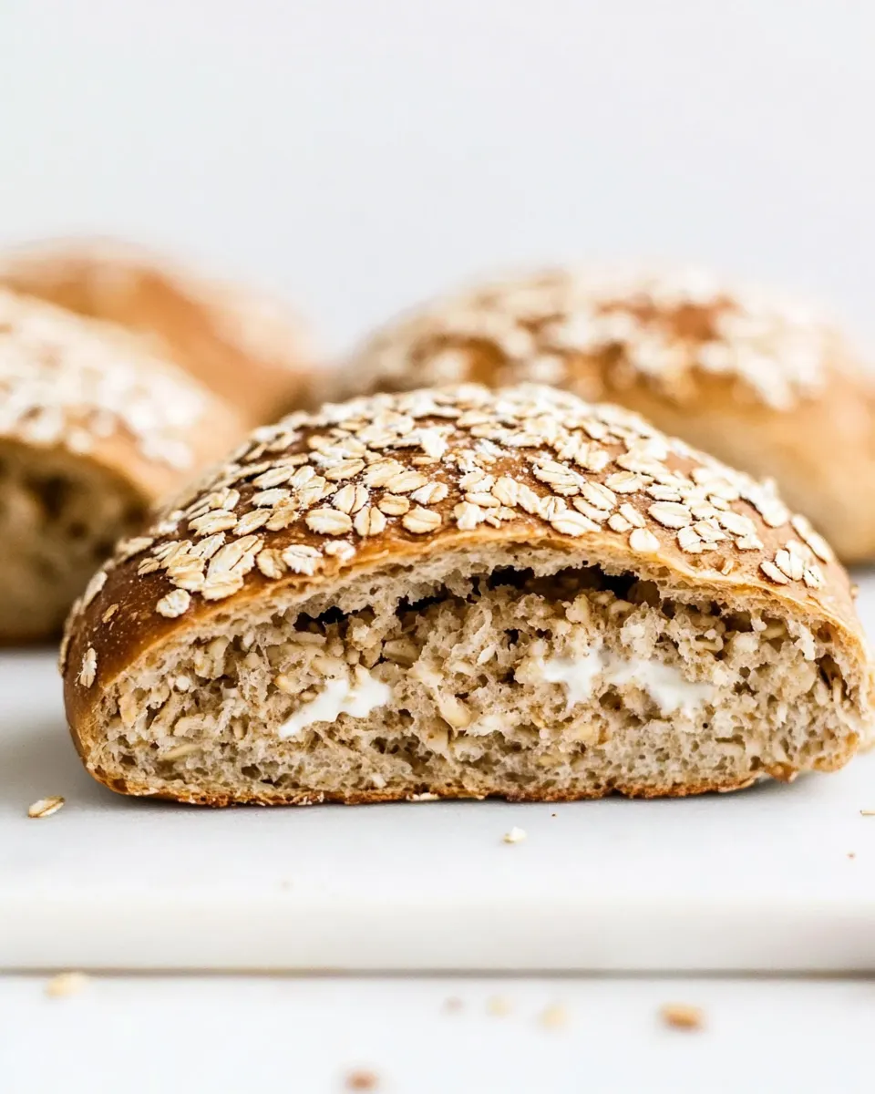 Classic High Protein Bread (Oat Sandwich Rolls) dish photo