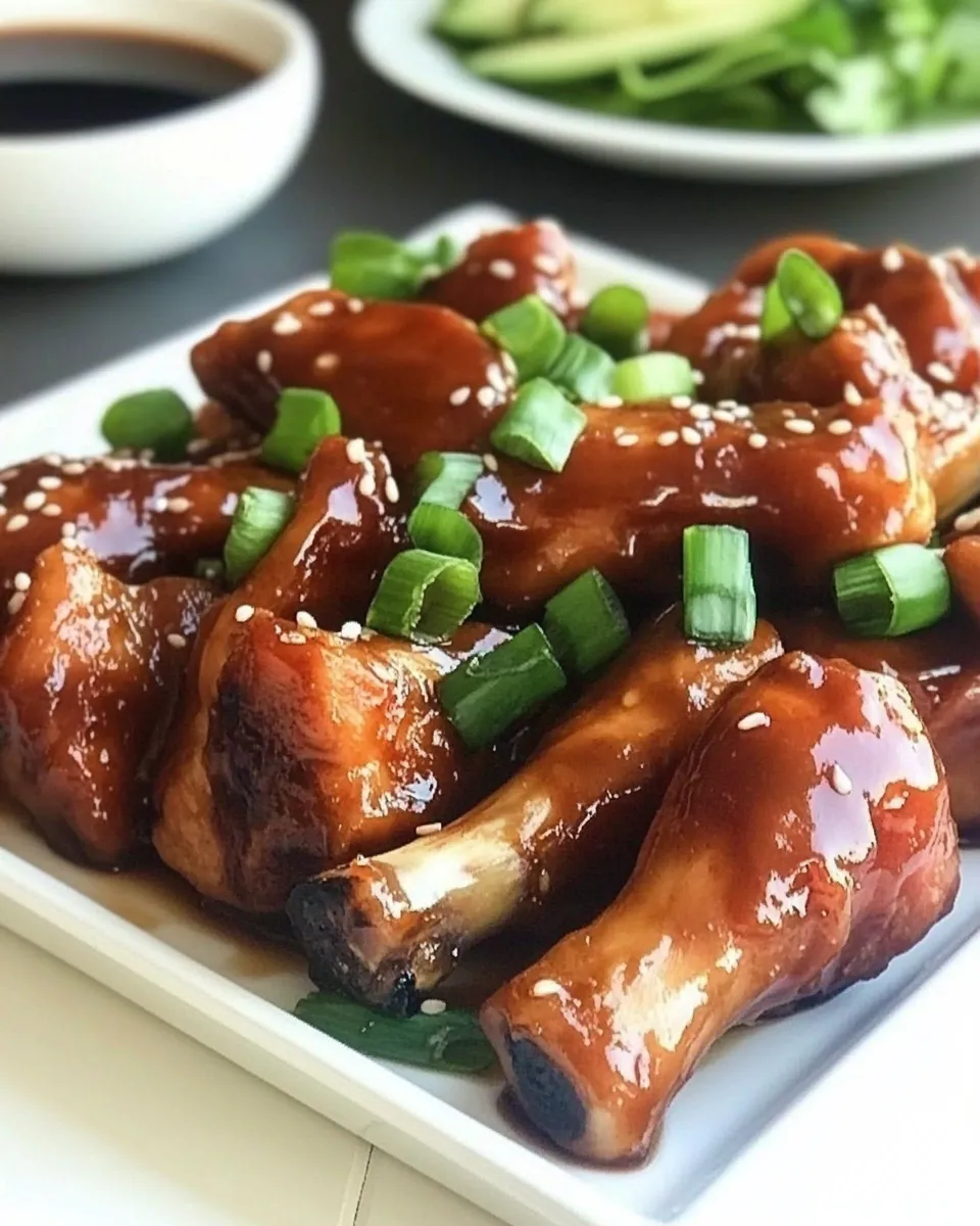 Delicious Hoisin Chicken dish photo