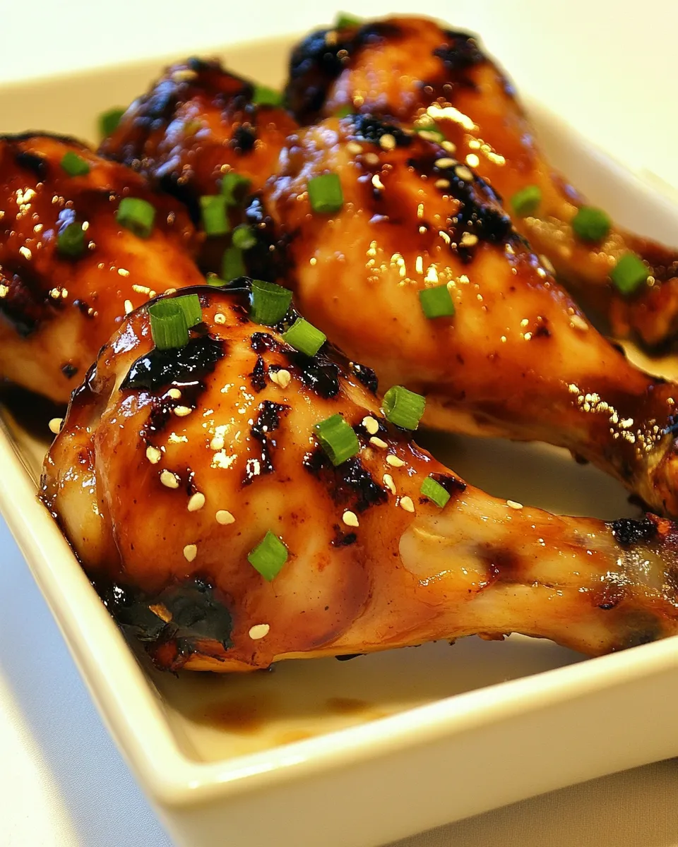 Ultimate Hoisin Chicken Drumsticks dish photo