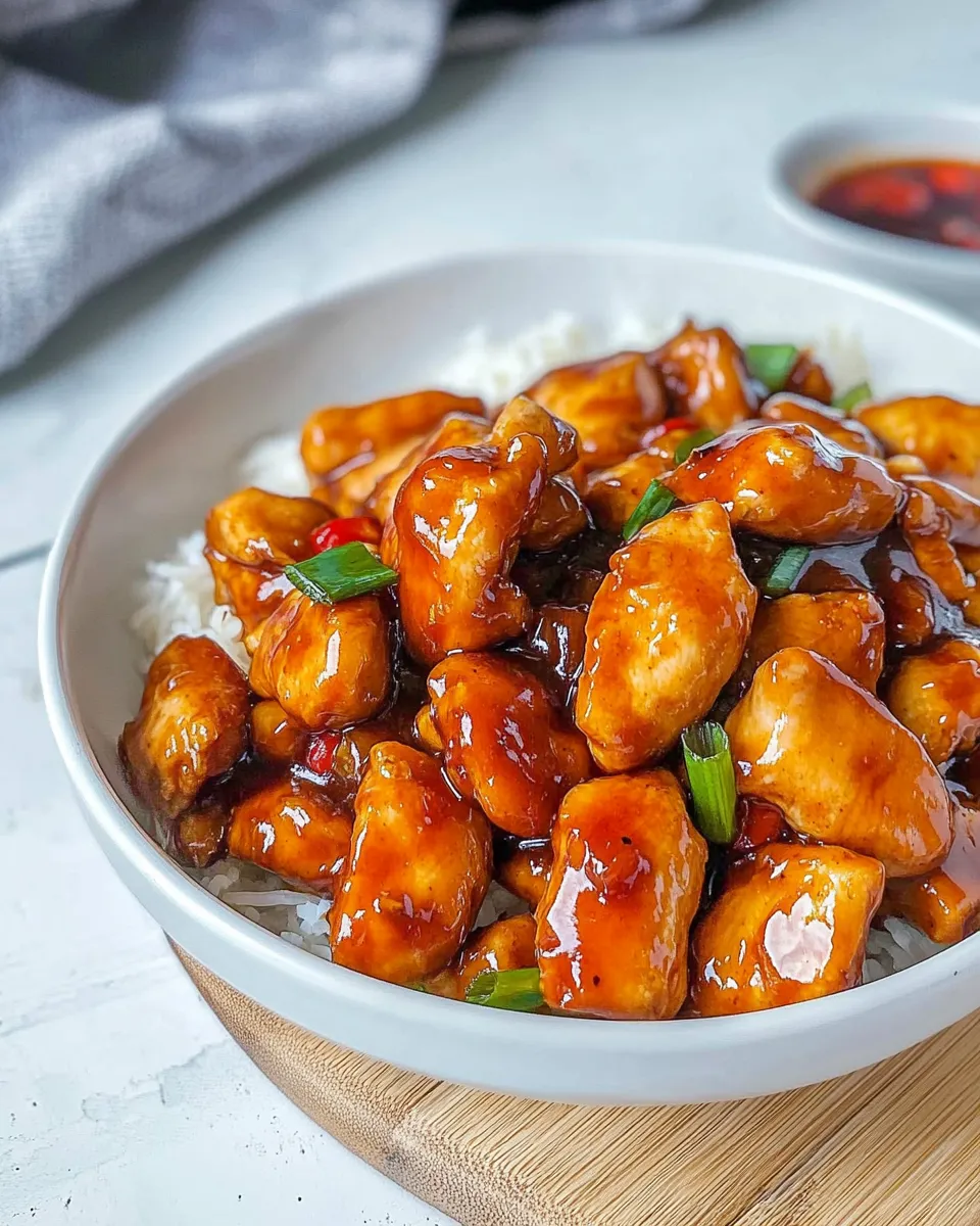 Quick Hoisin Chicken Recipe shot