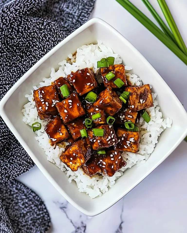 Homemade Hoisin Tofu photo