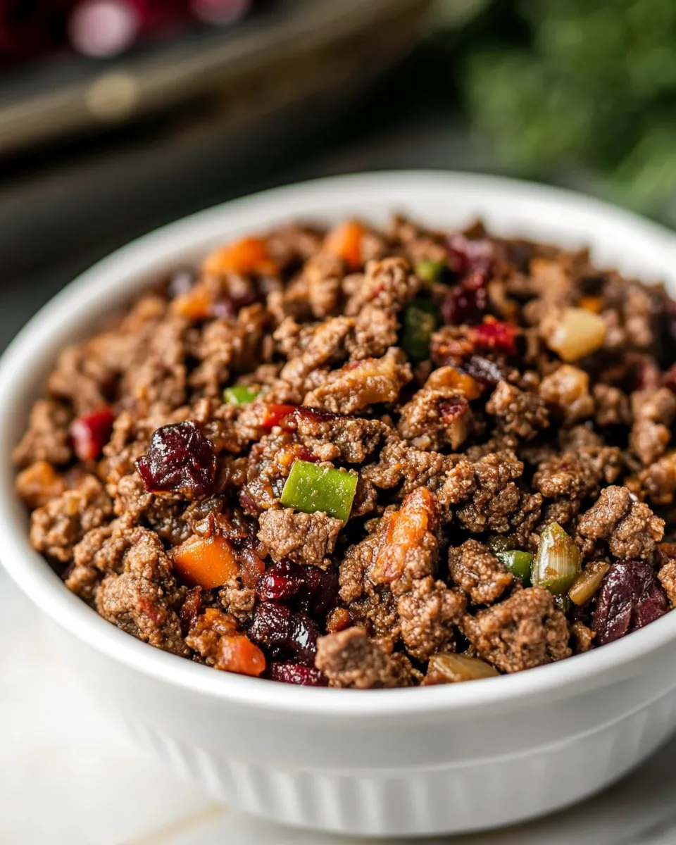 Classic Homemade Beef & Turkey Dog Food Recipe image