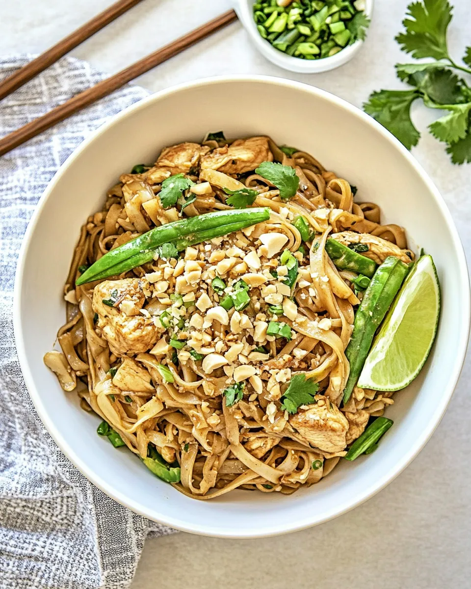 Best Homemade Chicken Pad Thai recipe photo