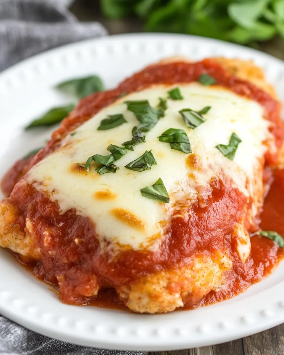 Homemade Homemade Chicken Parmesan dish image