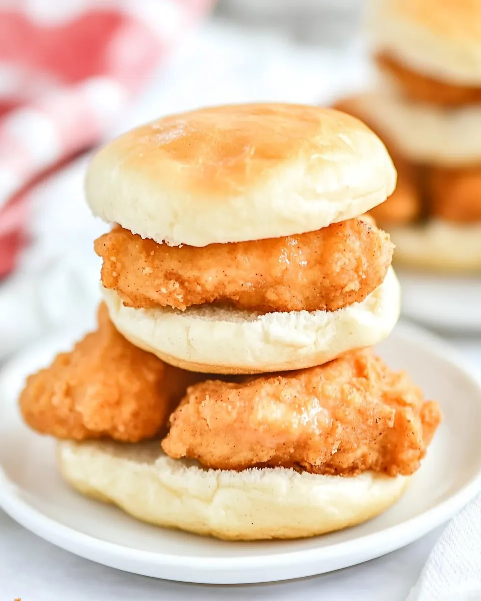 Best Homemade Copycat Chick-fil-A Chicken Minis Recipe food shot