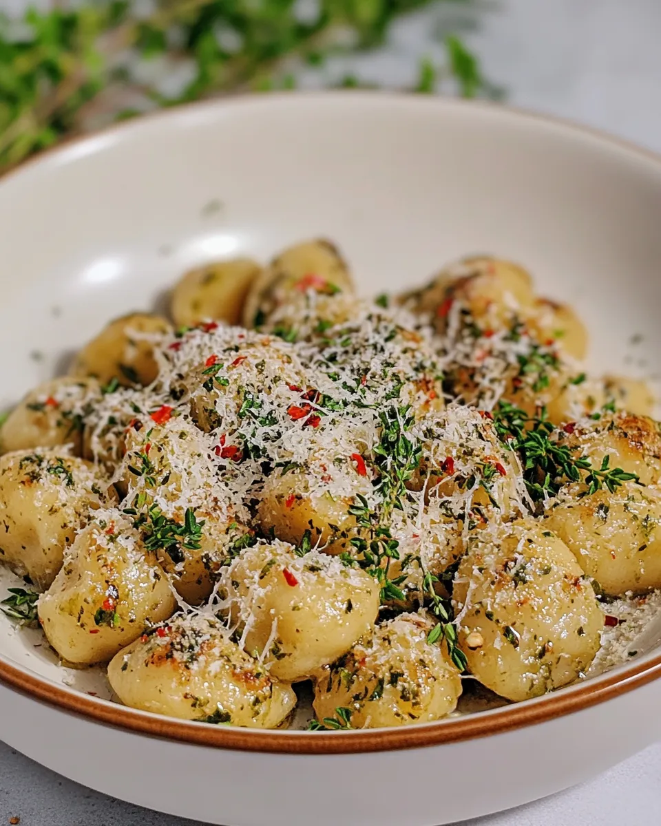 Tasty Homemade Gnocchi recipe image