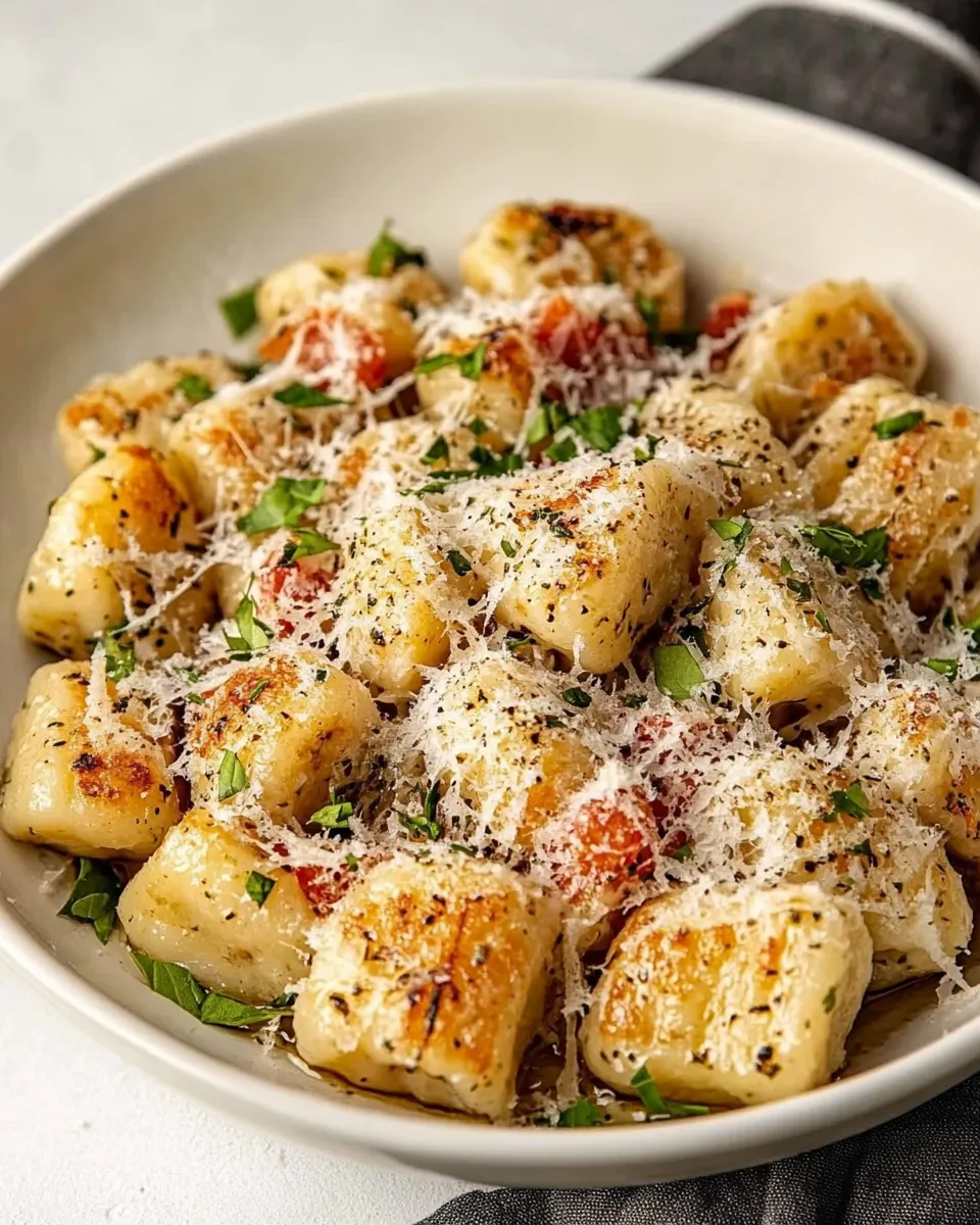 Delicious Homemade Gnocchi dish photo