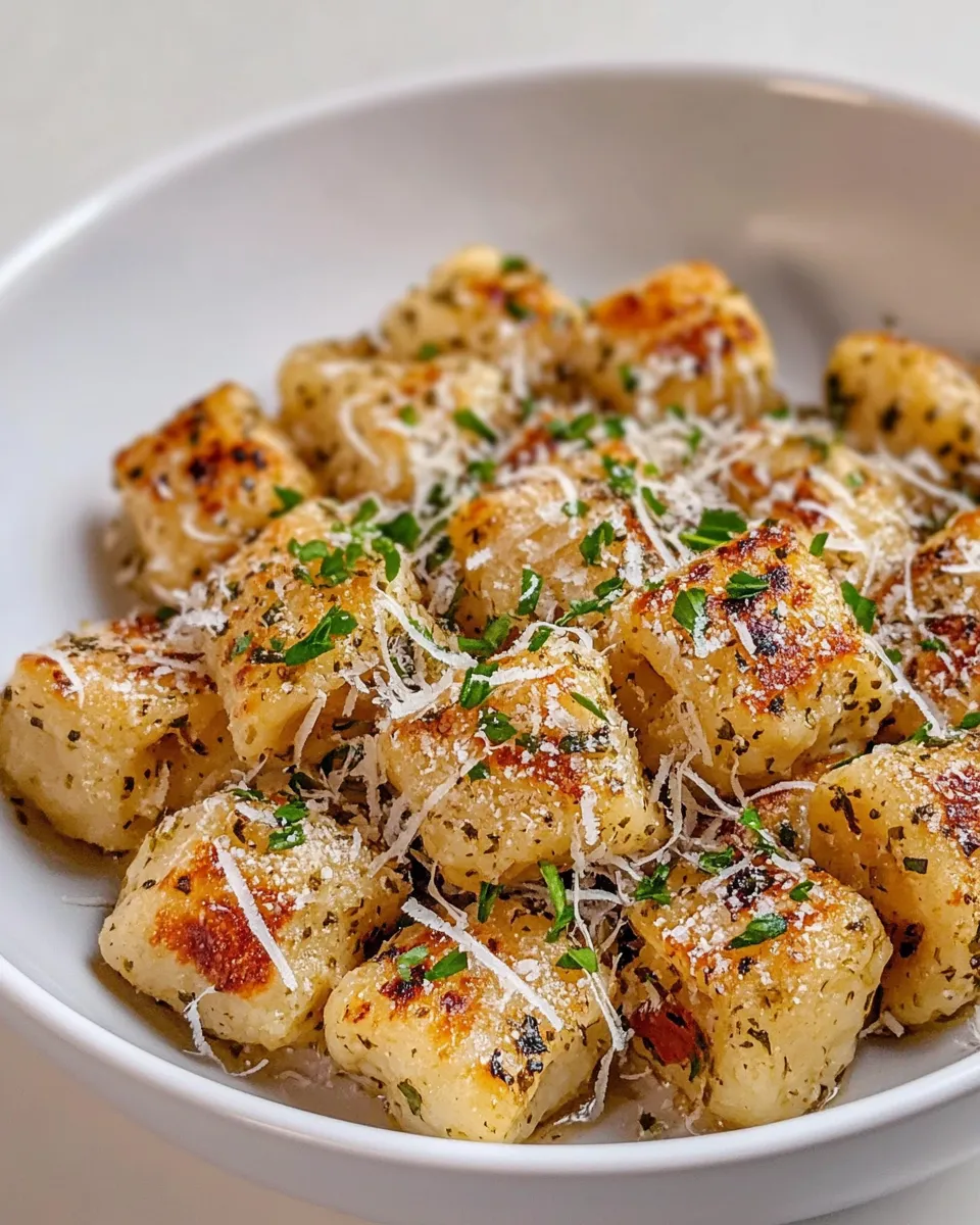 Classic Homemade Gnocchi shot