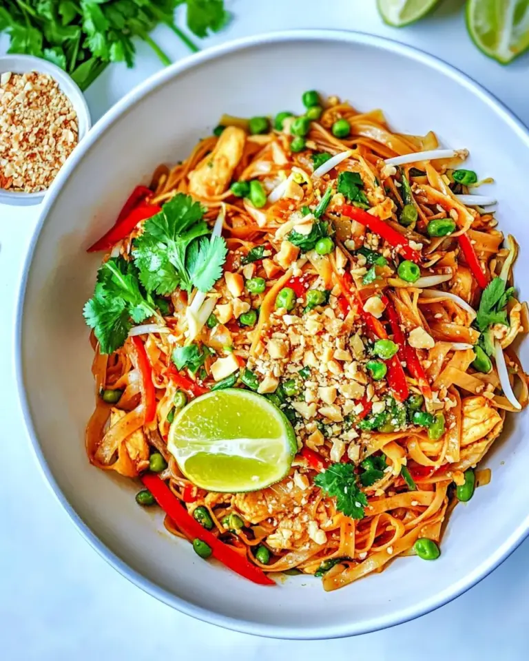 Easy Homemade Pad Thai (Chicken) recipe photo