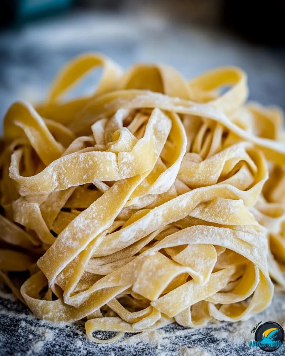 Easy Homemade Pasta Recipe (Fettuccine, Linguini, Spaghetti) image