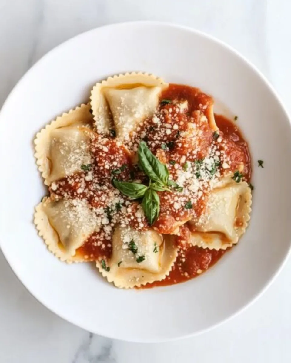 Classic Homemade Ravioli Recipe shot