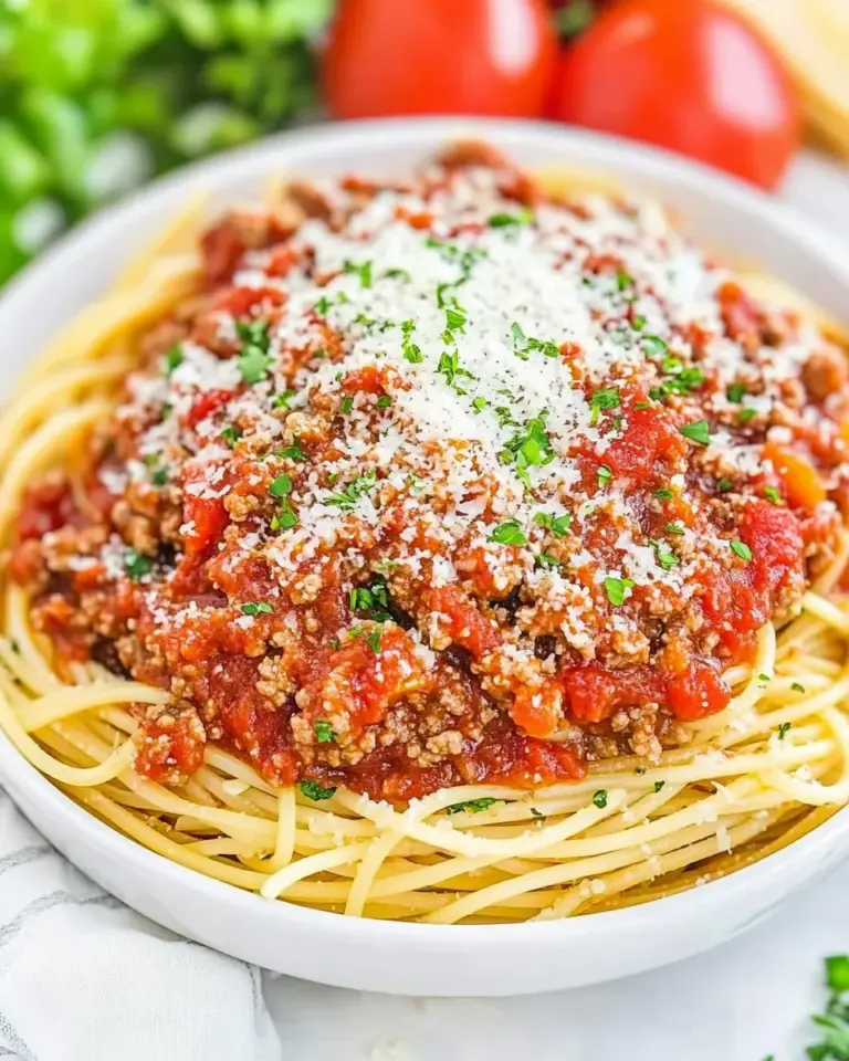 Savory Homemade Spaghetti Meat Sauce: Family Favorite photo