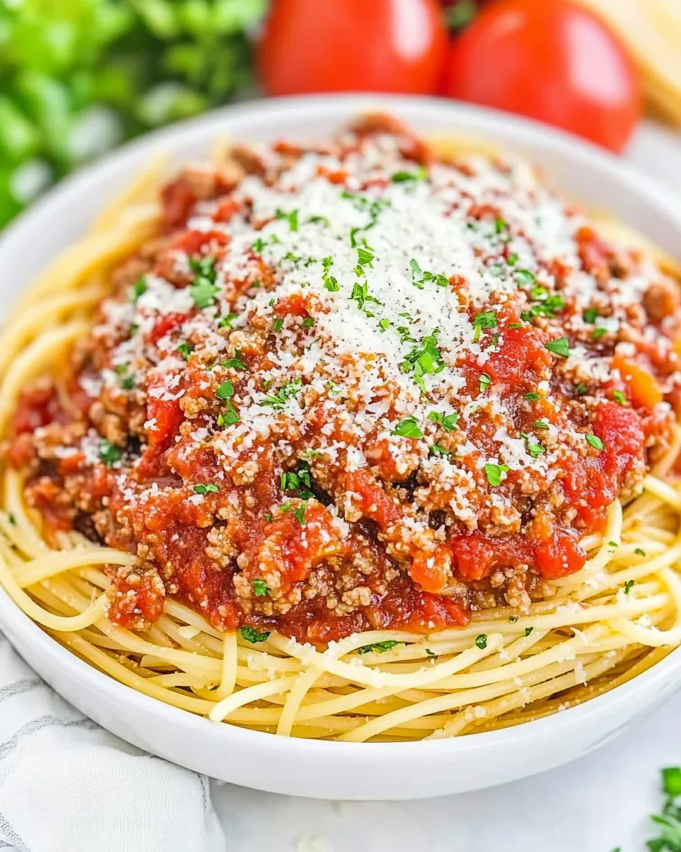 Savory Homemade Spaghetti Meat Sauce: Family Favorite photo
