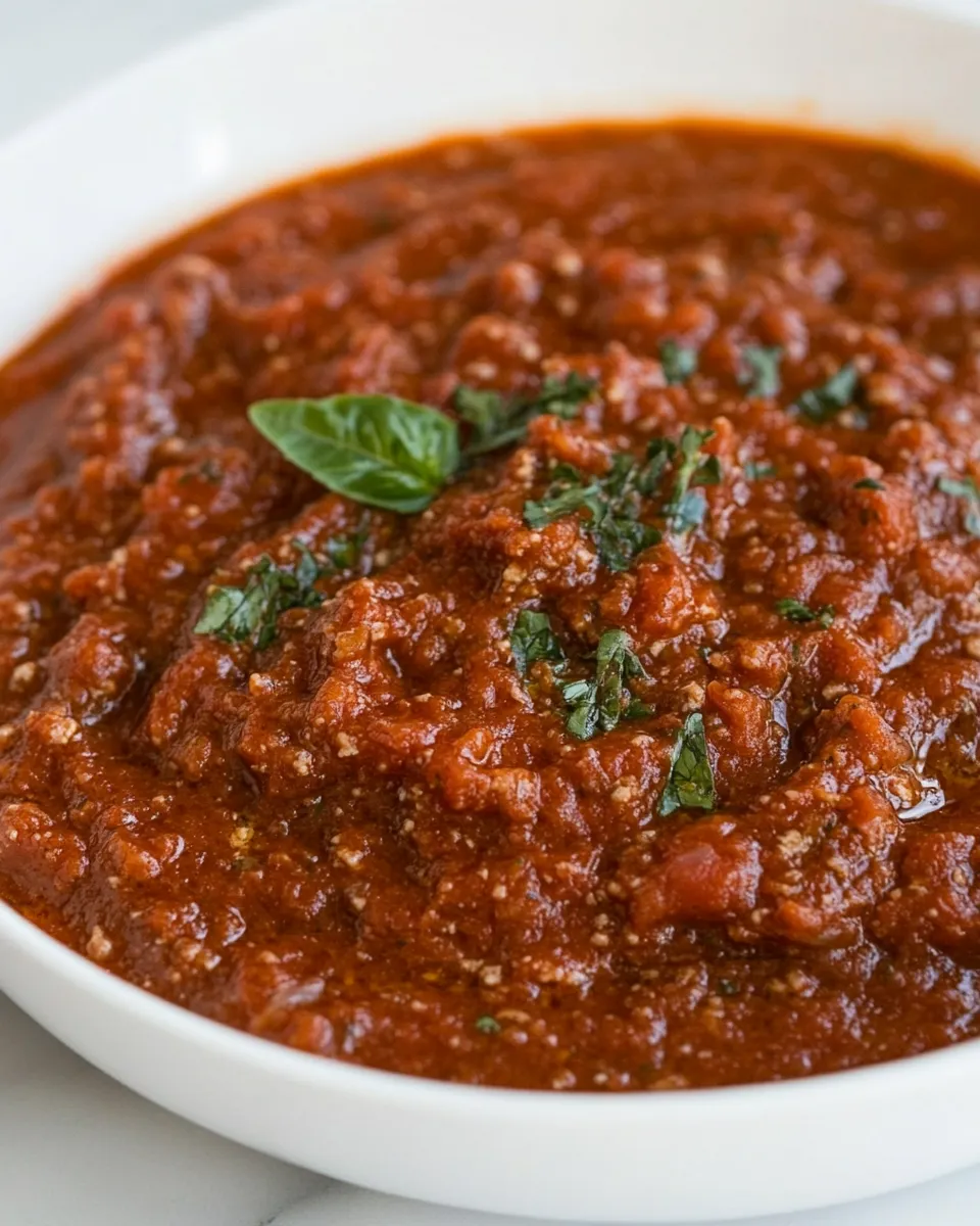 Classic Homemade Spaghetti Sauce image