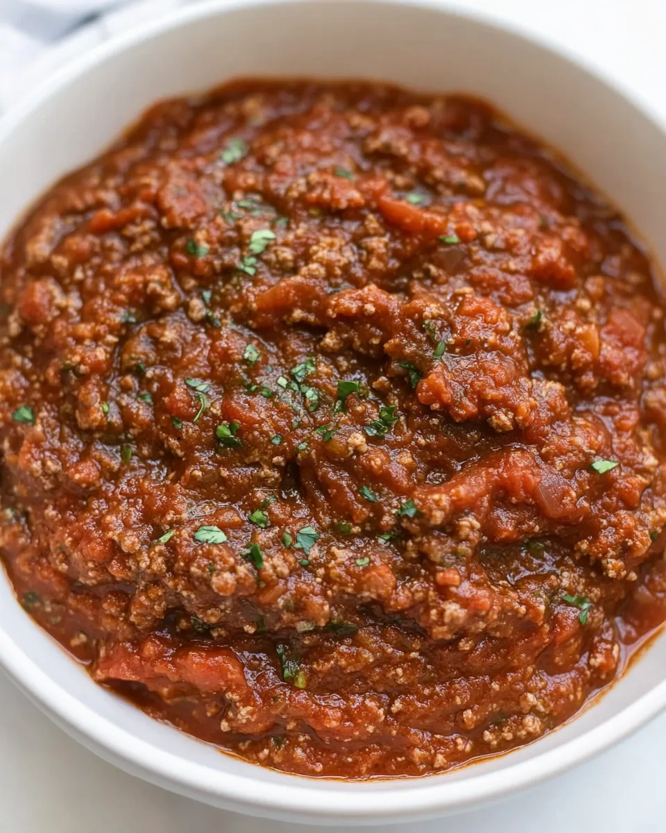 Easy Homemade Spaghetti Sauce recipe photo