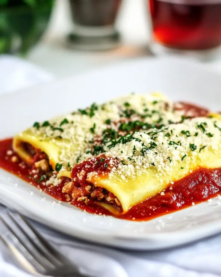 Homemade Stuffed Manicotti photo