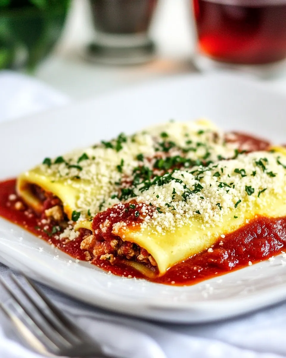 Homemade Stuffed Manicotti photo