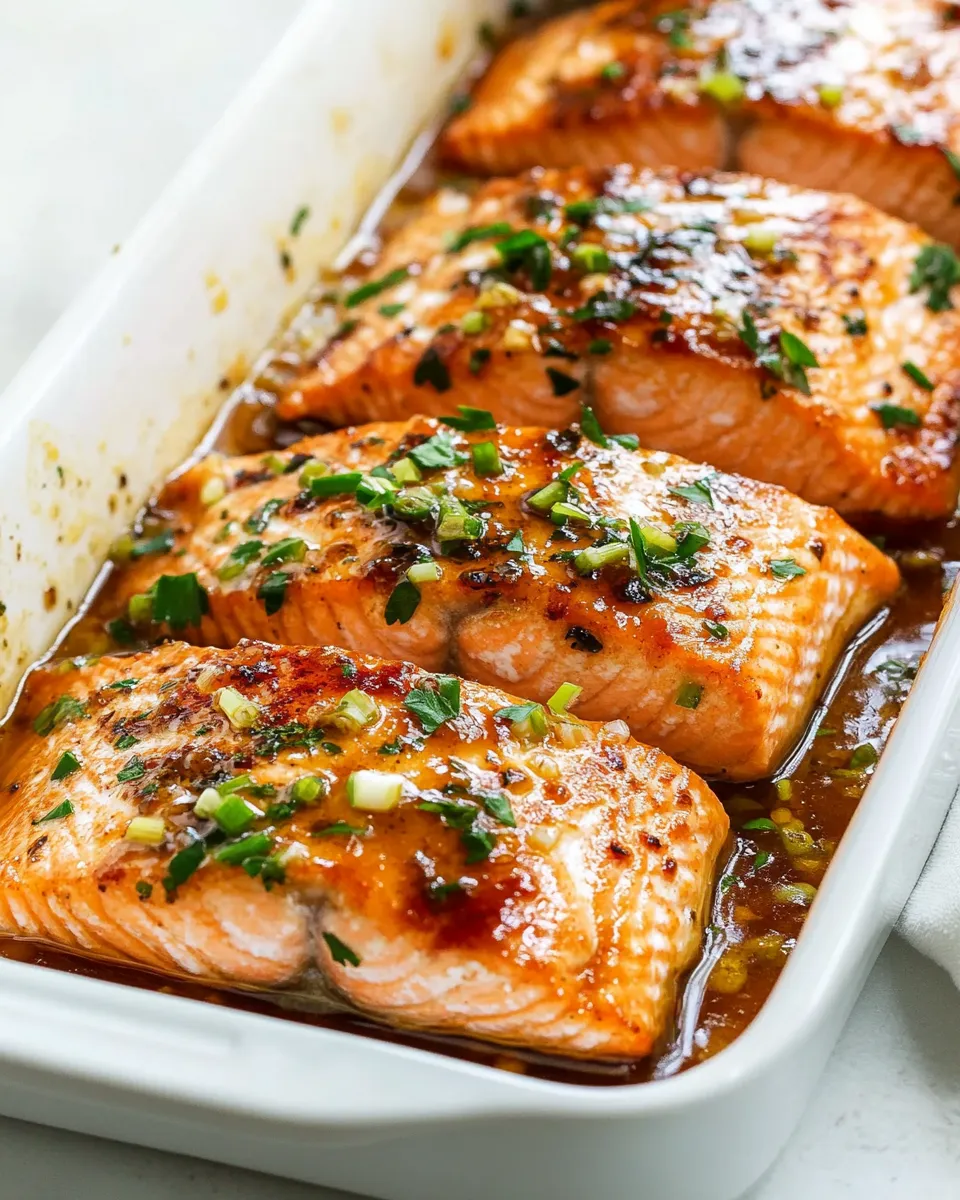 Easy Honey-Glazed Salmon recipe image