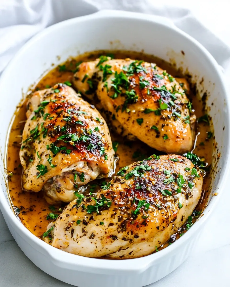 Classic Honey Butter Baked Chicken image