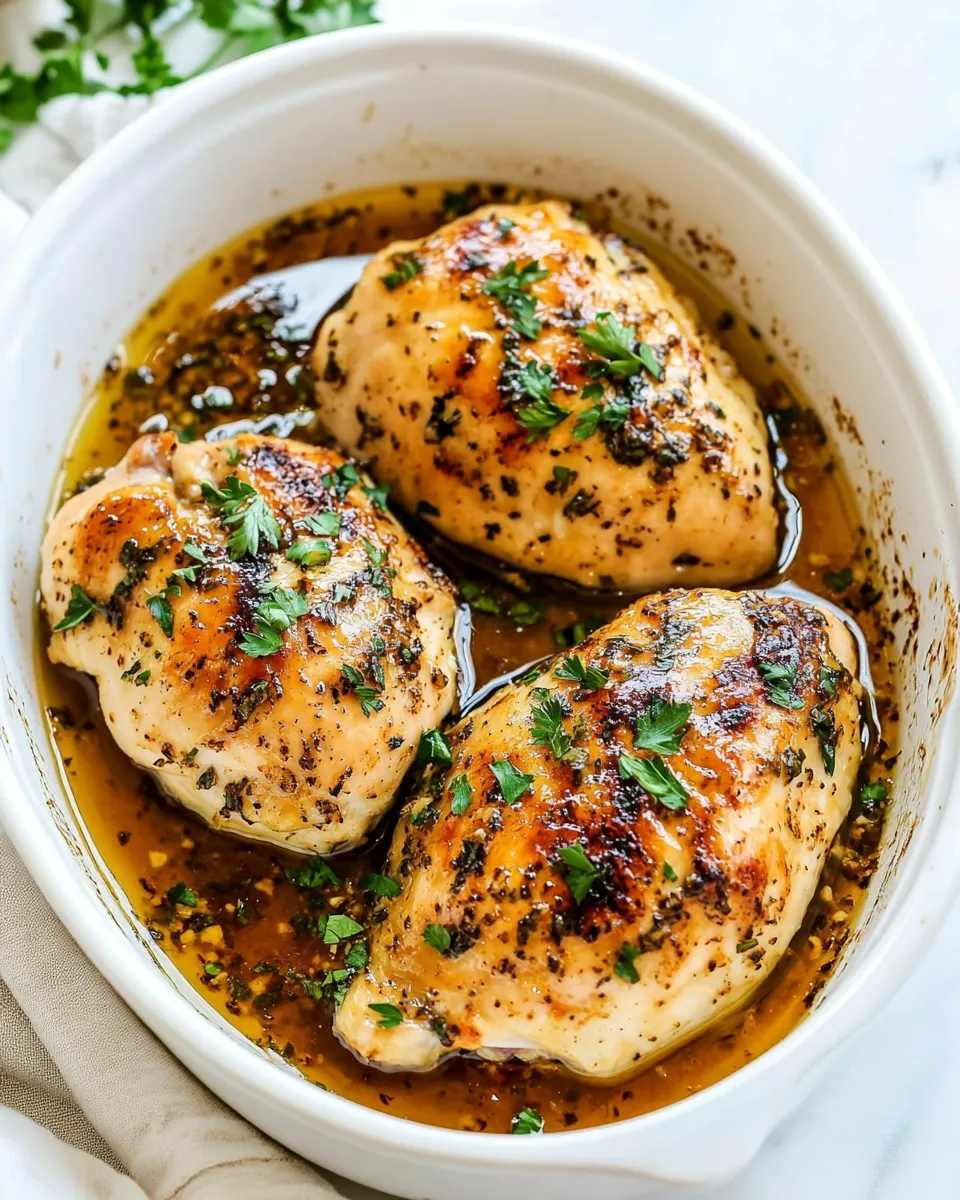 Easy Honey Butter Baked Chicken recipe photo