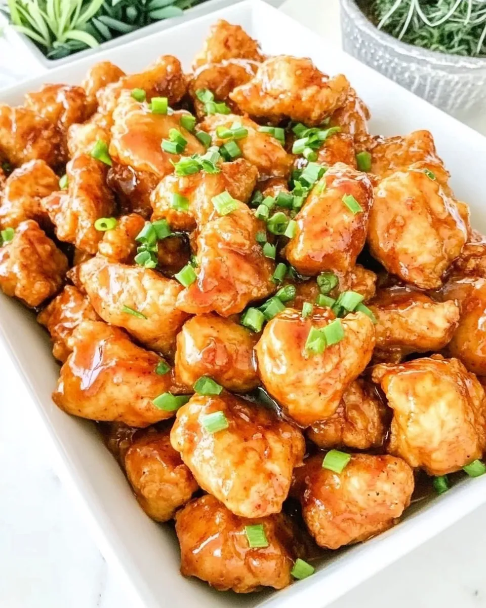 Easy Honey Chili Crisp Chicken Bites recipe photo