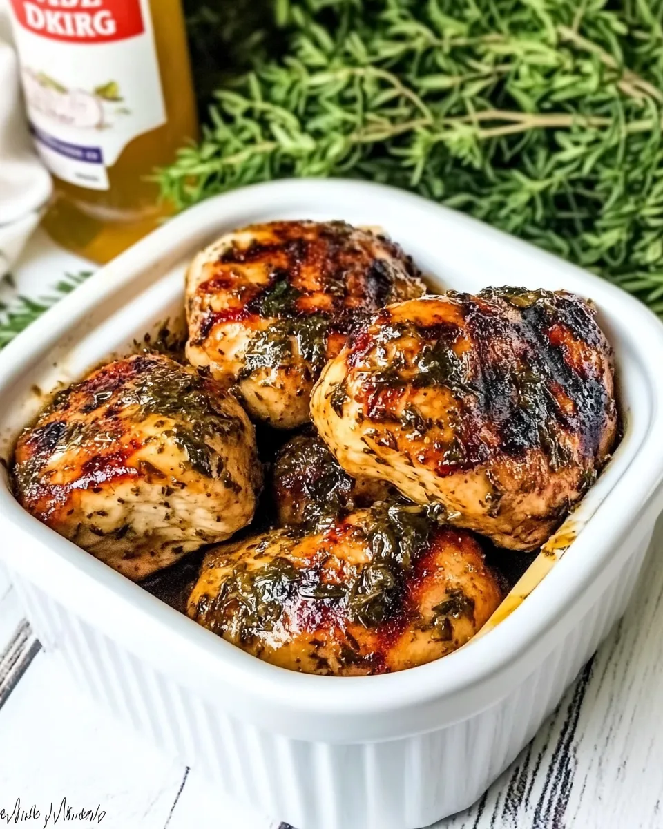 Homemade Honey Dijon Greek Chicken Marinade photo