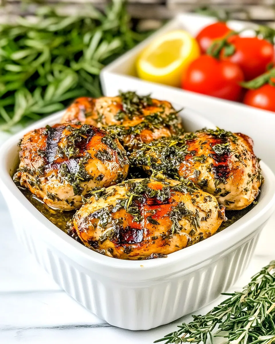 Easy Honey Dijon Greek Chicken Marinade recipe photo