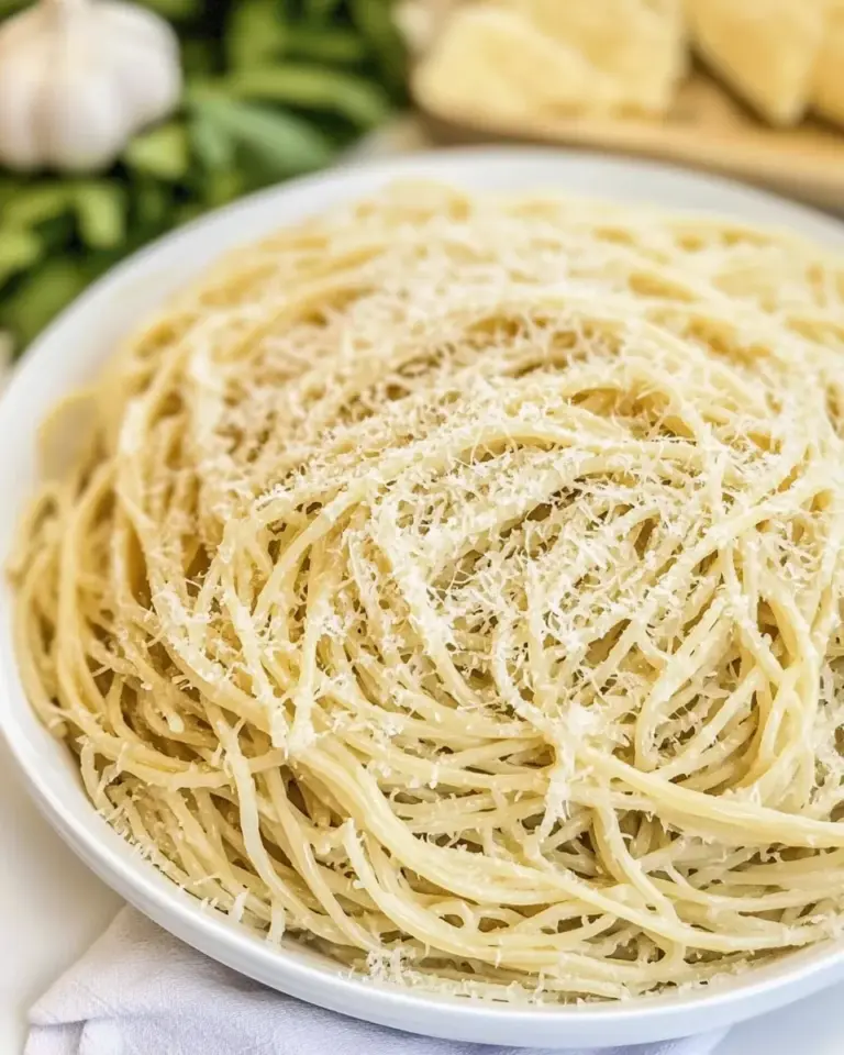 Homemade Honey Garlic Angel Hair photo