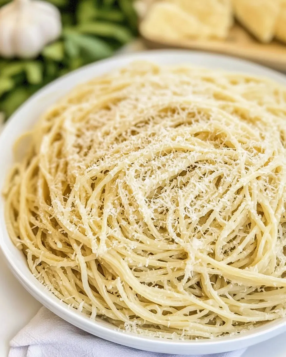 Homemade Honey Garlic Angel Hair photo
