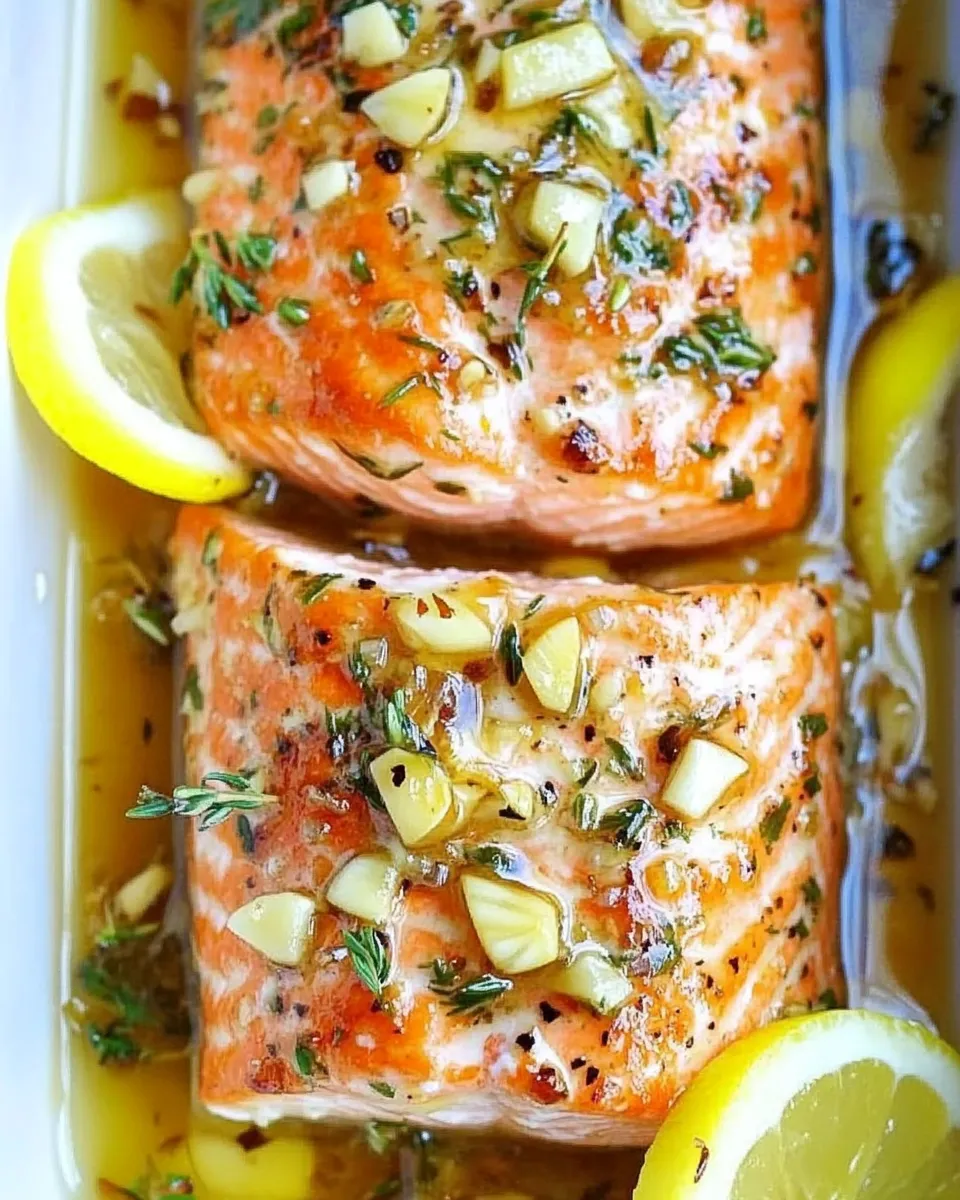Classic Honey Garlic Butter Salmon dish photo