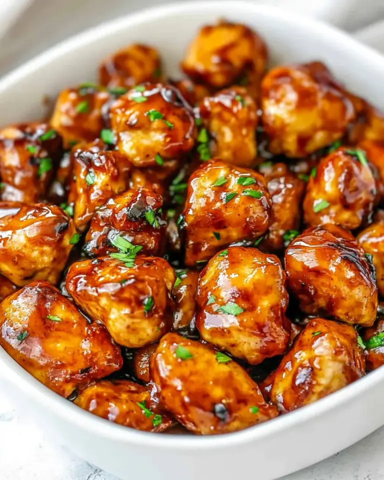 Homemade Honey Garlic Chicken Bites photo