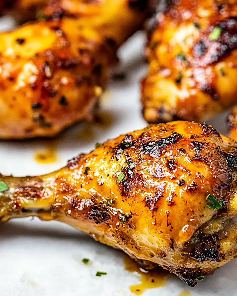 Classic Honey Garlic Chicken Drumsticks image