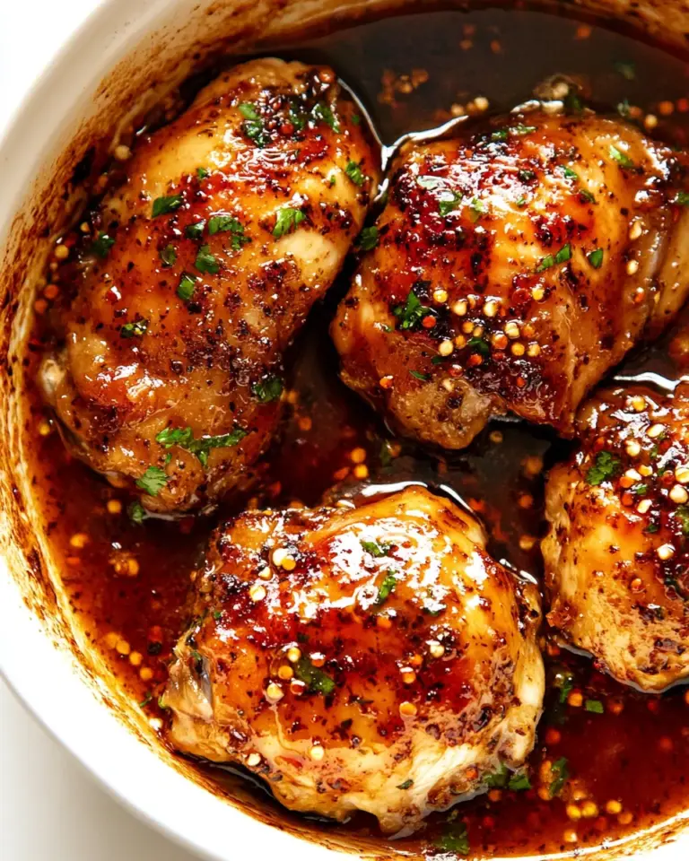 Easy Honey Garlic Chicken Thighs photo