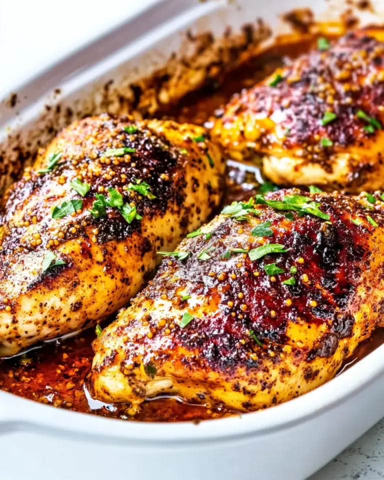 Homemade Honey Mustard Baked Chicken photo