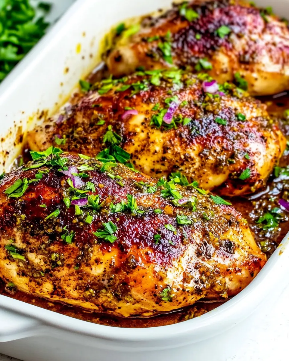 Classic Honey Mustard Baked Chicken image