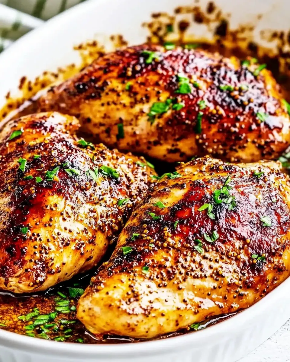 Easy Honey Mustard Baked Chicken recipe photo