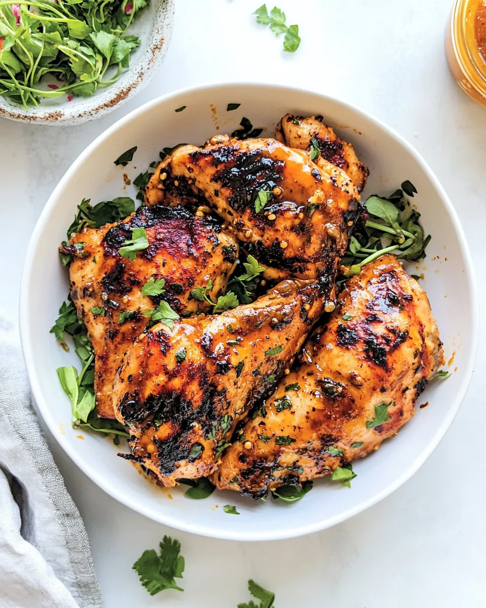 Classic Honey Mustard Chicken dish photo