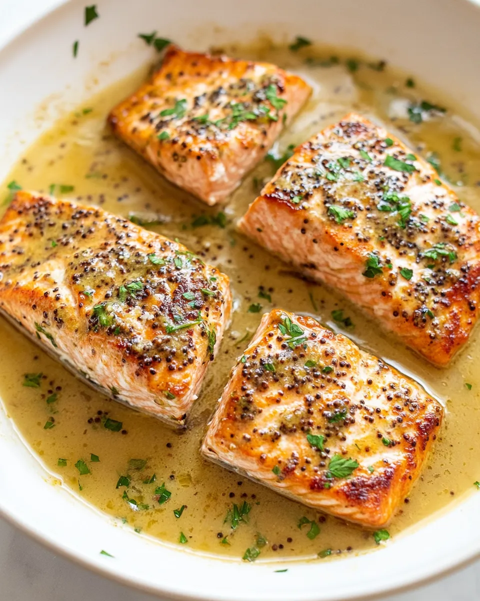 Easy Honey Mustard Salmon recipe photo