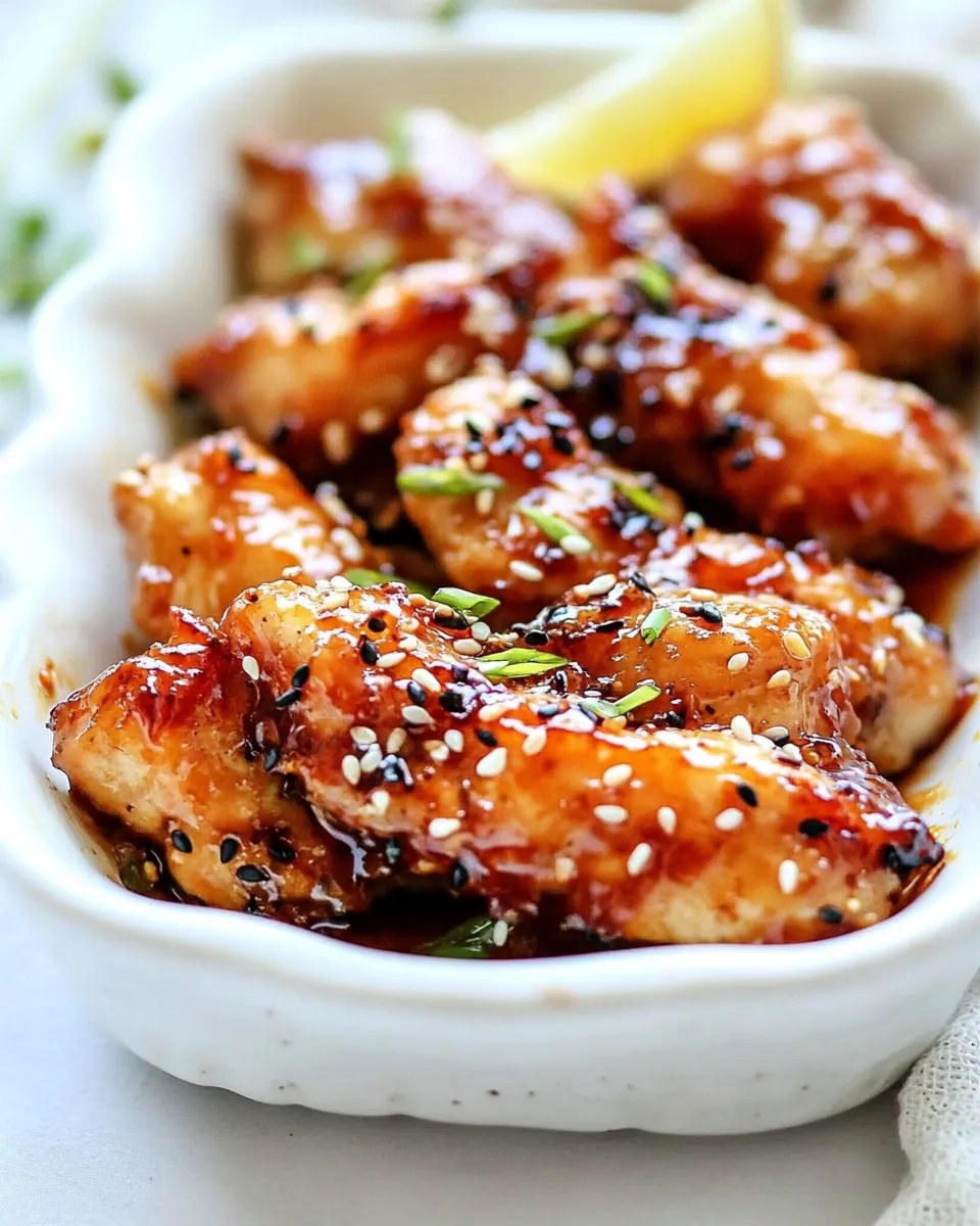 Homemade Honey Sesame Chicken photo