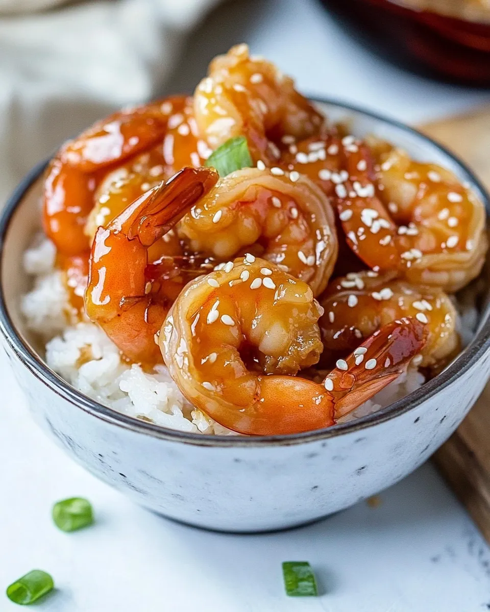 Classic Honey Sesame Shrimp dish photo