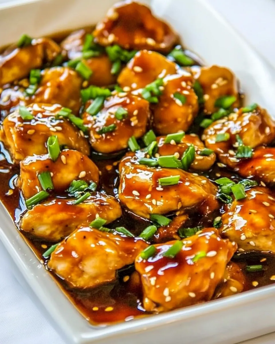 Delicious Honey Soy Chicken dish photo