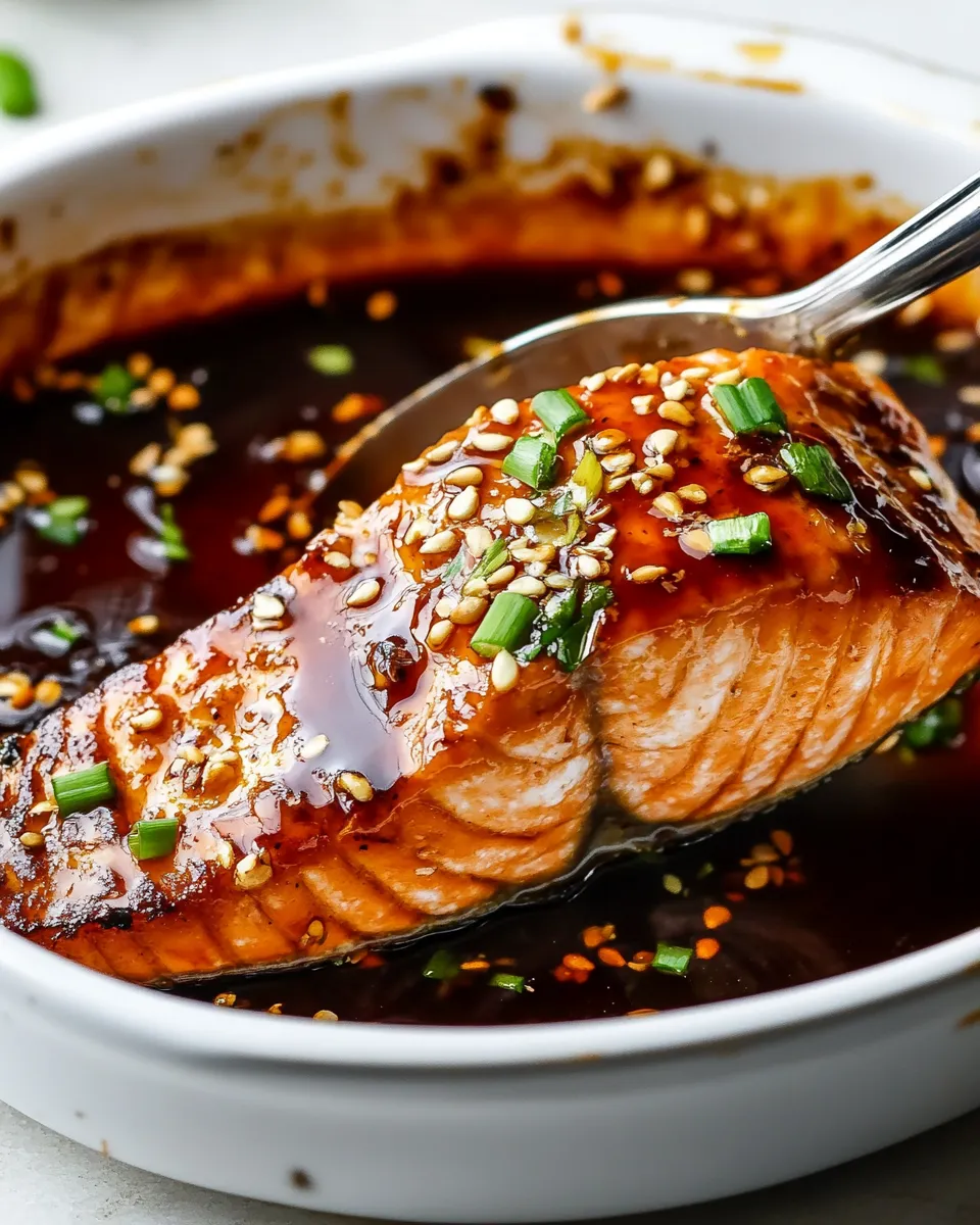 Easy Honey Soy Salmon recipe image