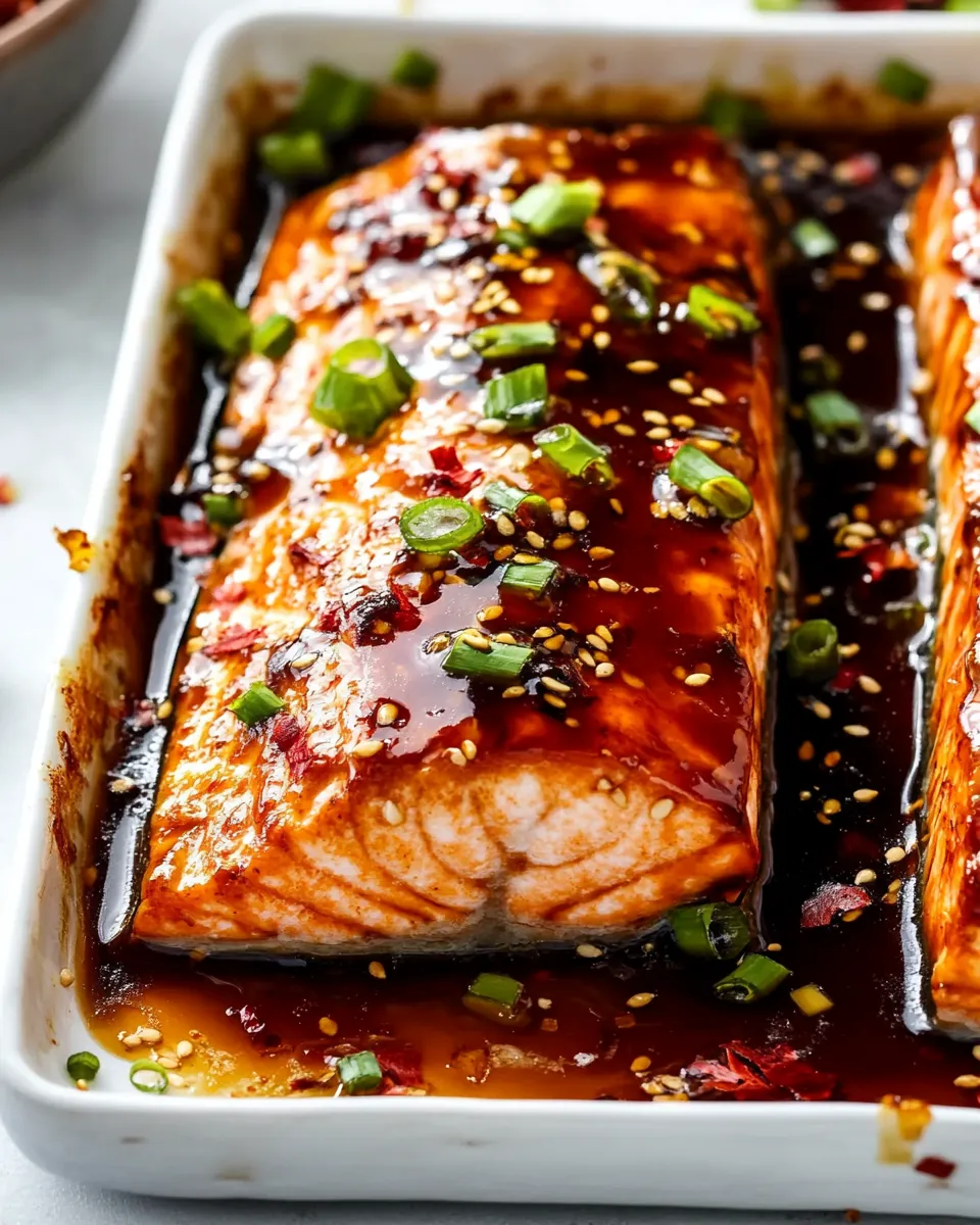 Delicious Honey Soy Salmon dish photo